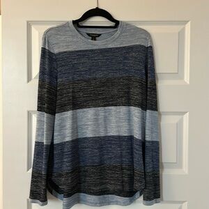 Banana Republic long-sleeve, color block top
